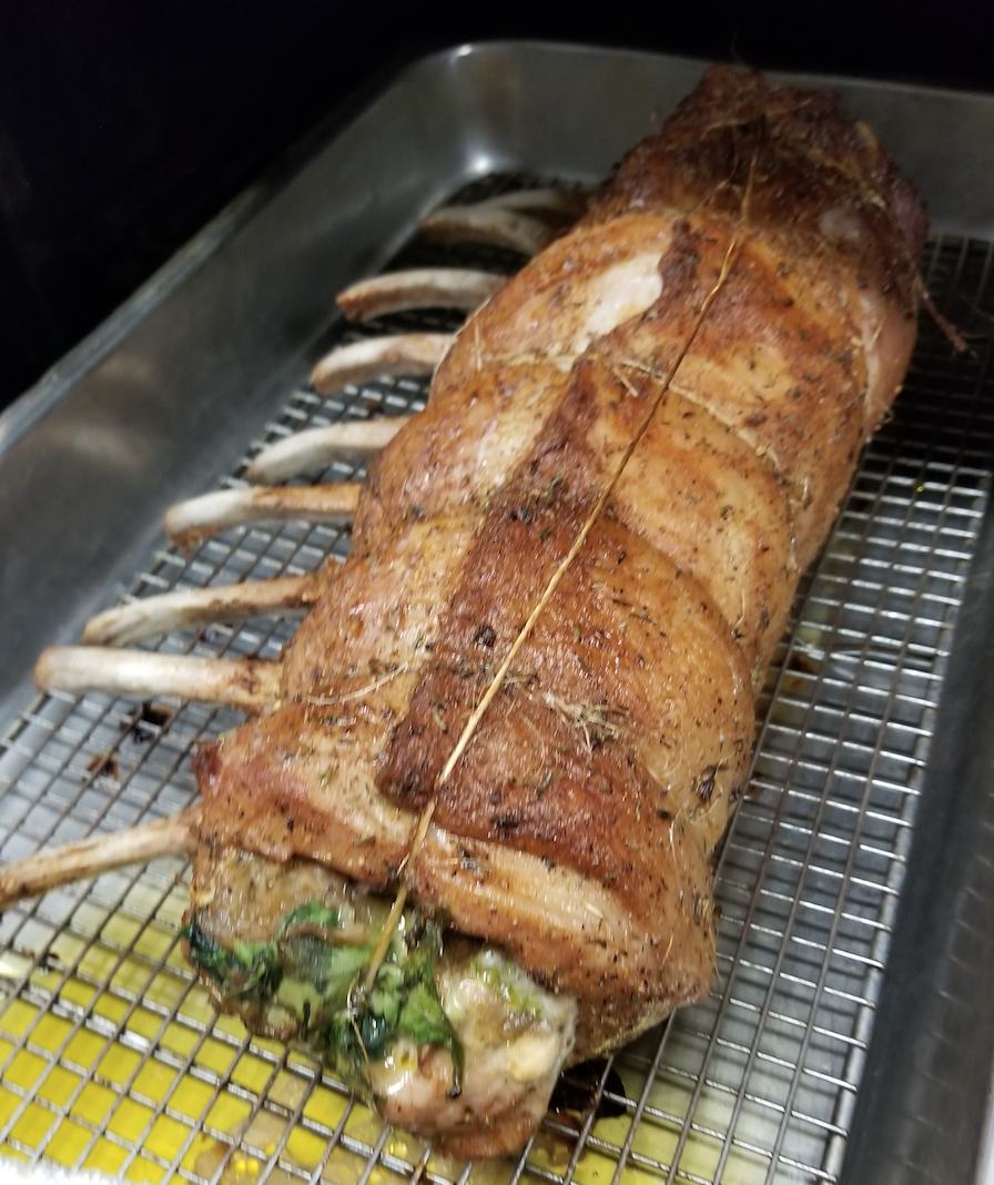 RECIPE: STUFFED PORK RACK ROAST - Heritage Farms Cheshire Pork